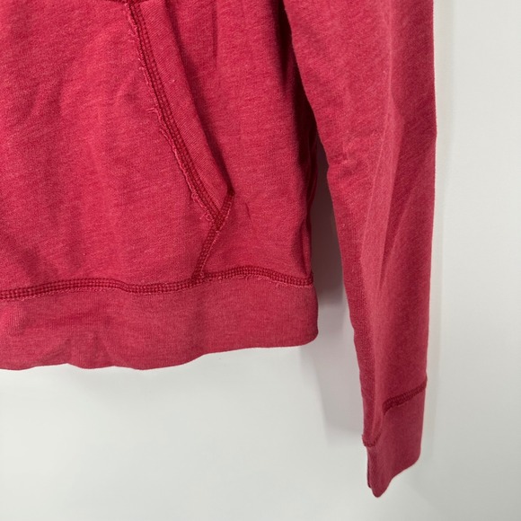 Abercrombie & Fitch Hoodie Womens Small Red Logo‎ Pullover Sweatshirt Soft AF - Picture 9 of 10